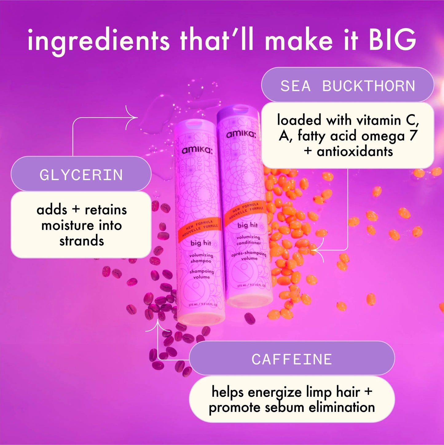 AMIKA: Big Hit Volumizing Shampoo