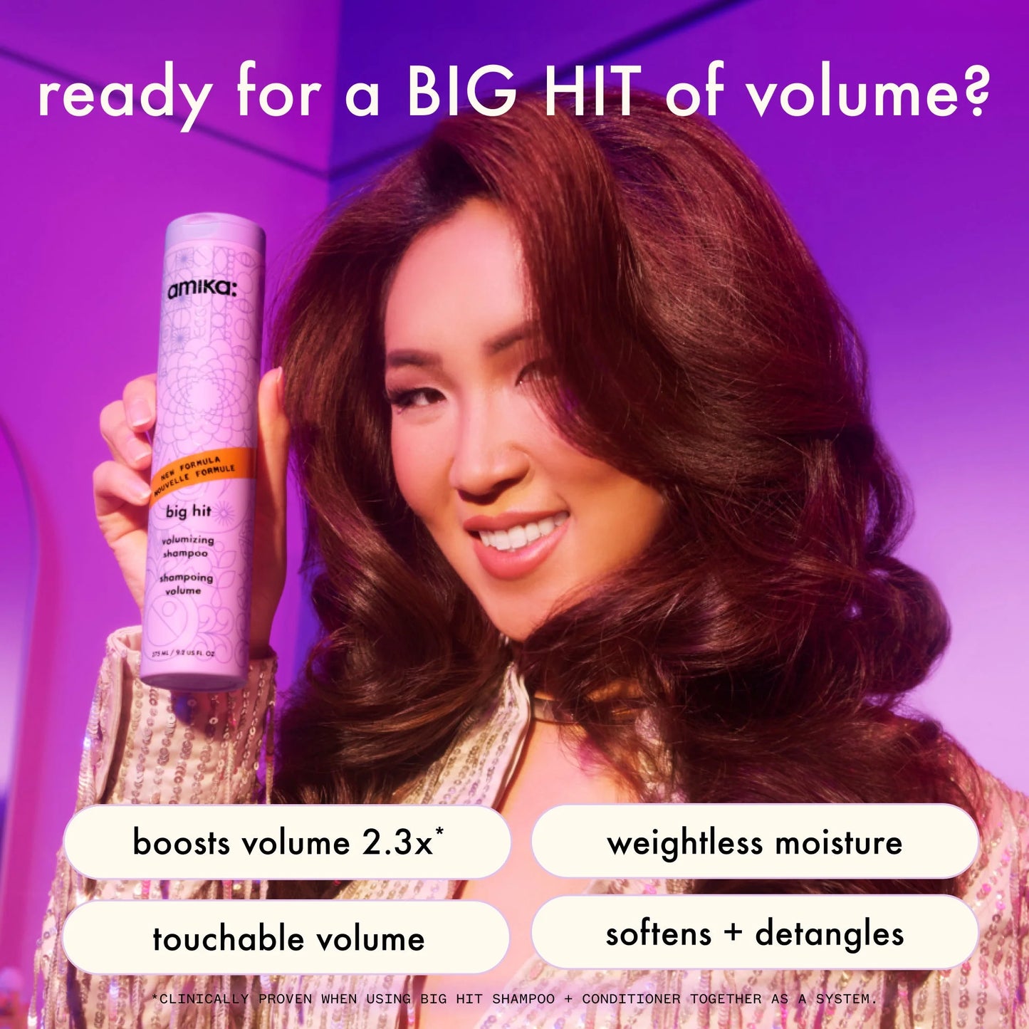 AMIKA: Big Hit Volumizing Shampoo