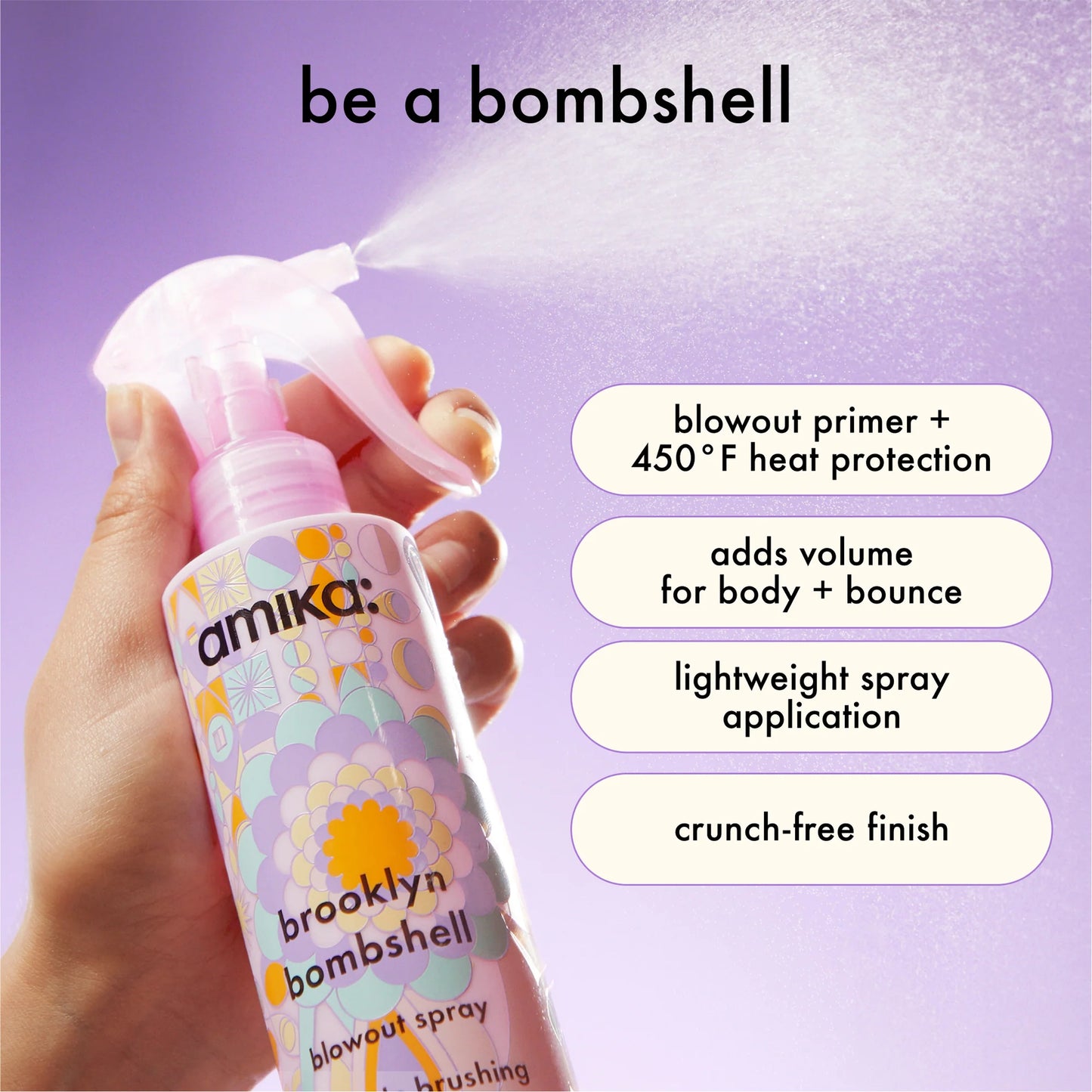 AMIKA: Brooklyn Bombshell Blowout Spray