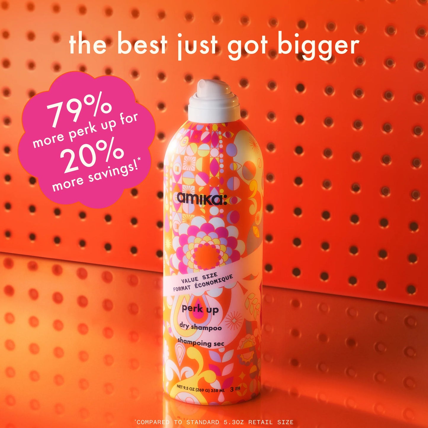 AMIKA: Perk Up Talc-Free Shampoo