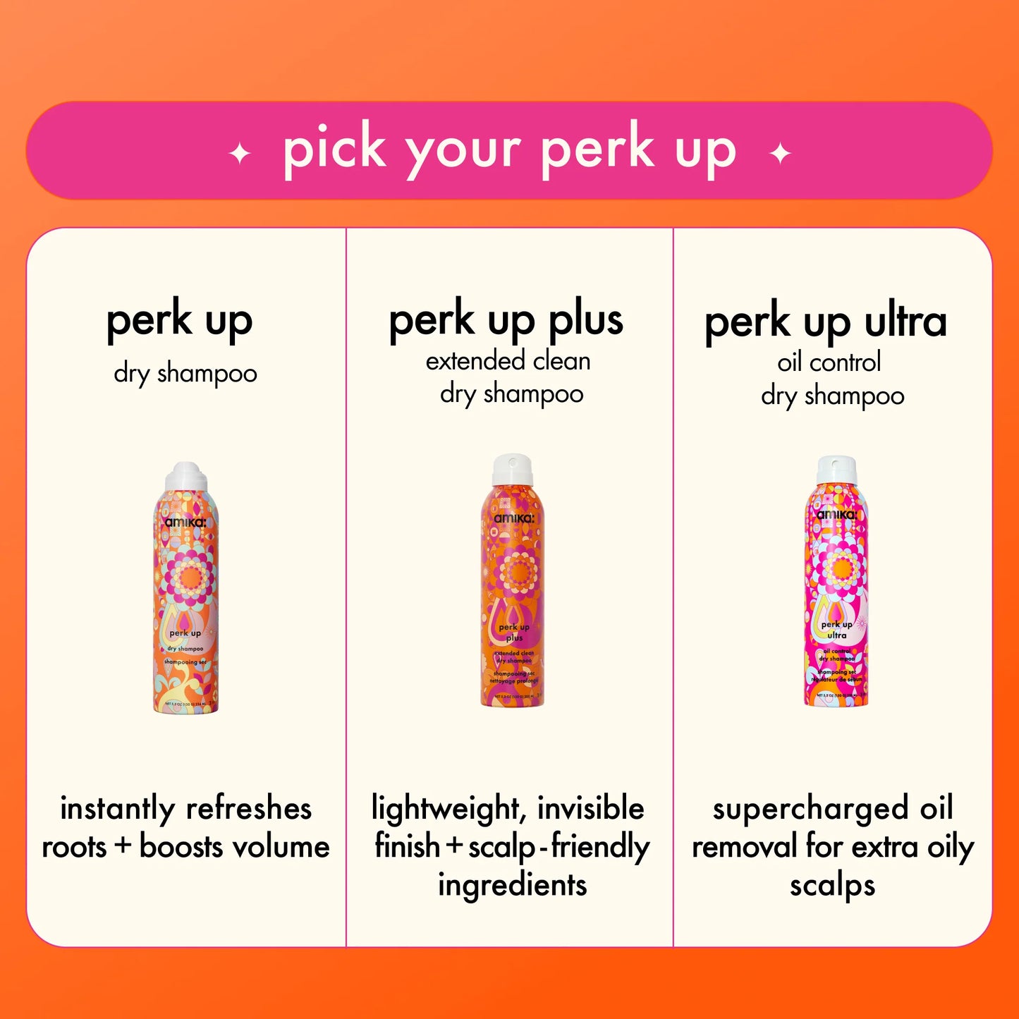 AMIKA: Perk Up Talc-Free Shampoo