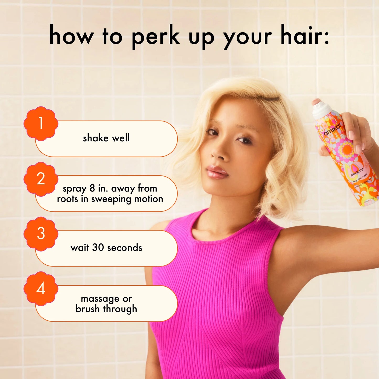AMIKA: Perk Up Talc-Free Shampoo