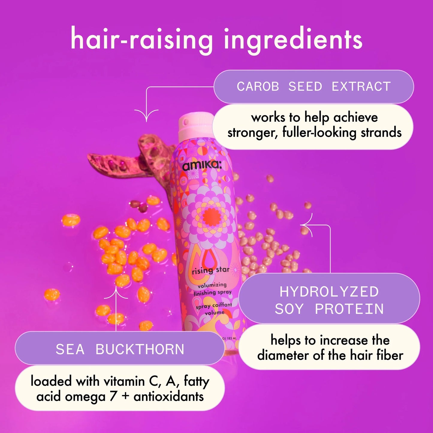 AMIKA: Rising Star Volumizing Finishing Spray