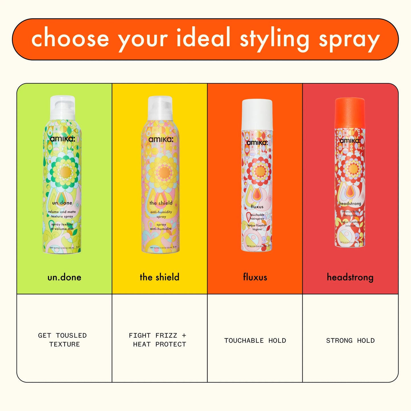 AMIKA: Headstrong Intense Hold Hairspray