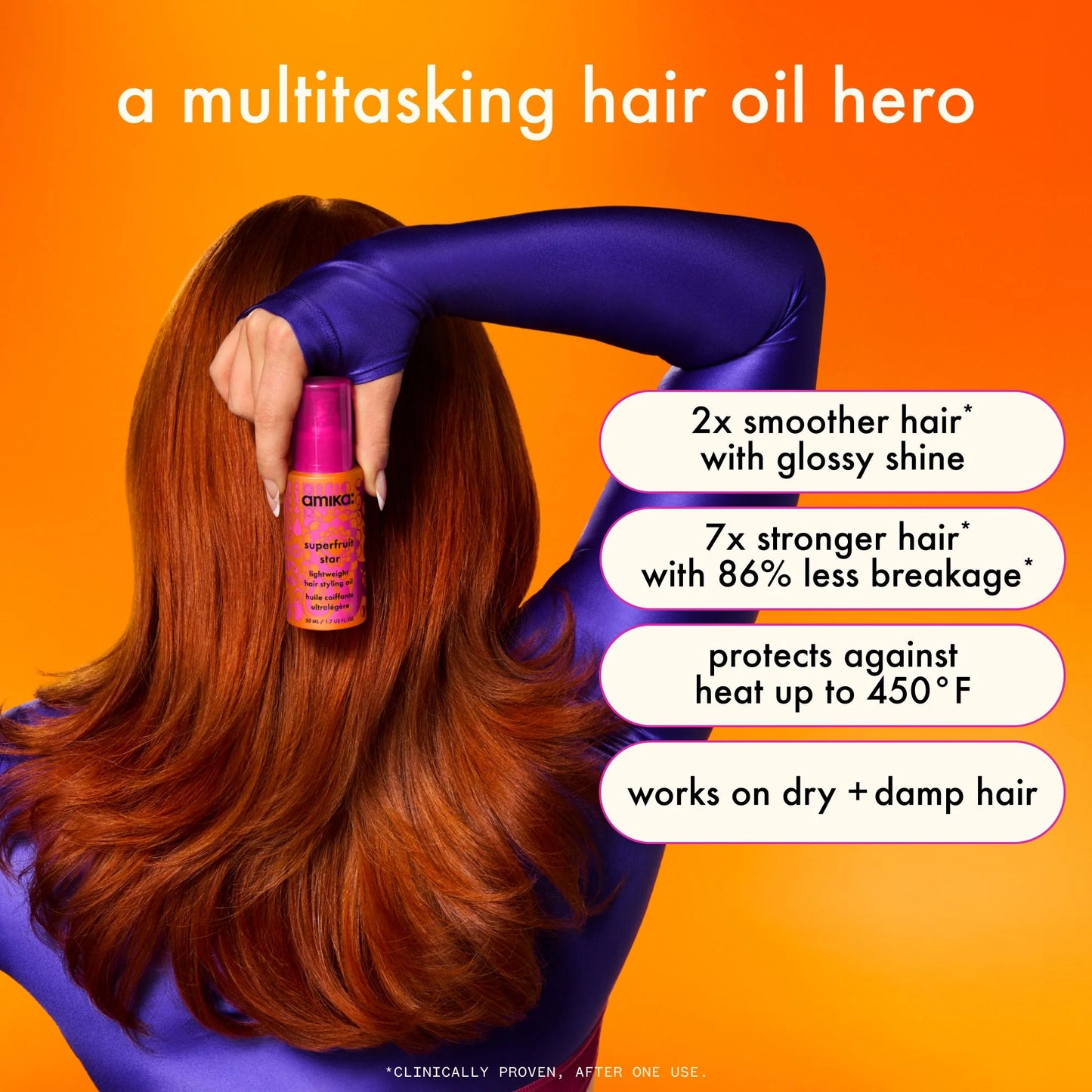 AMIKA: Superfruit Star Lightweight Hair Styling Oil