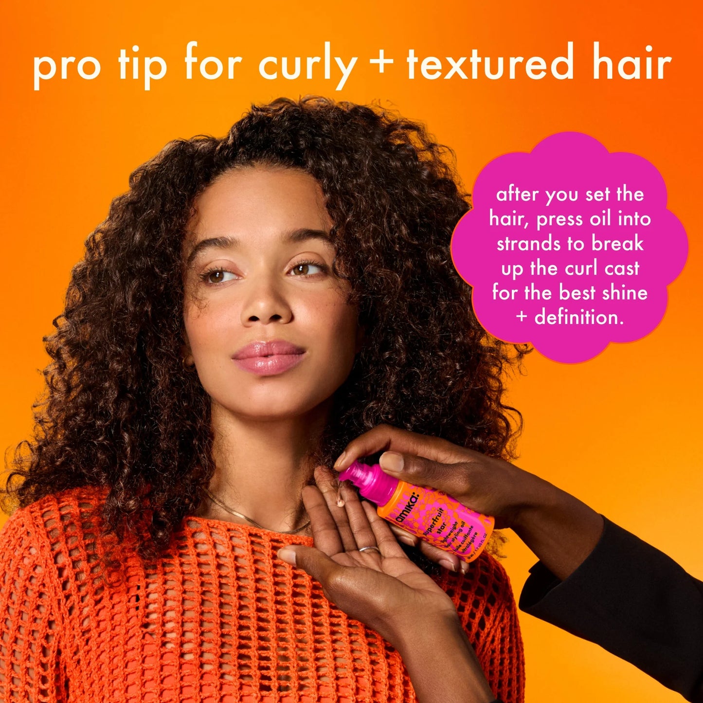 AMIKA: Superfruit Star Lightweight Hair Styling Oil