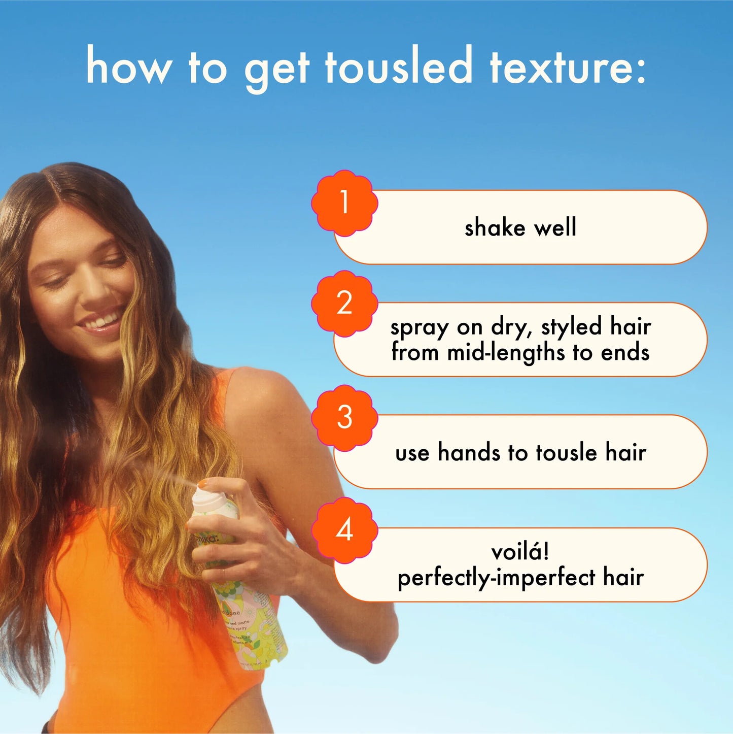 AMIKA: Un.Done Volume and Matte Texture Spray
