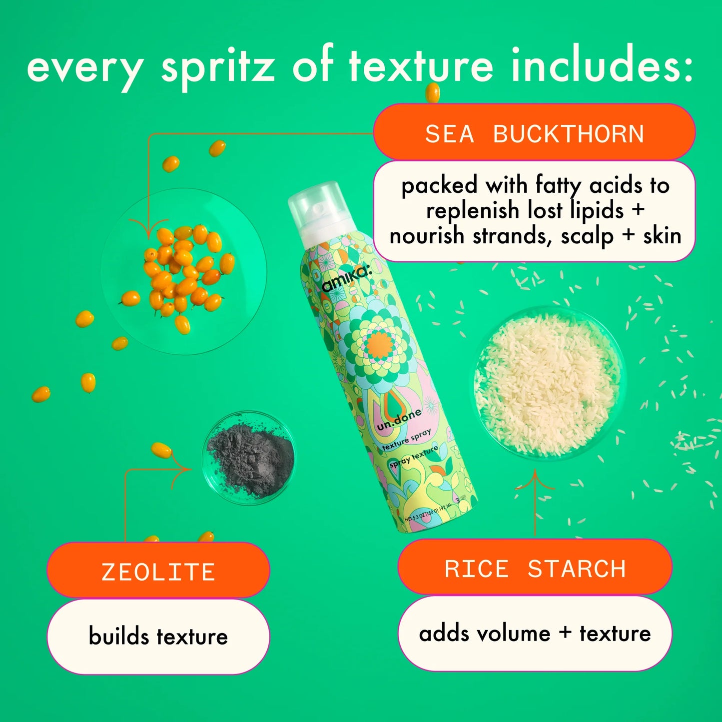 AMIKA: Un.Done Volume and Matte Texture Spray