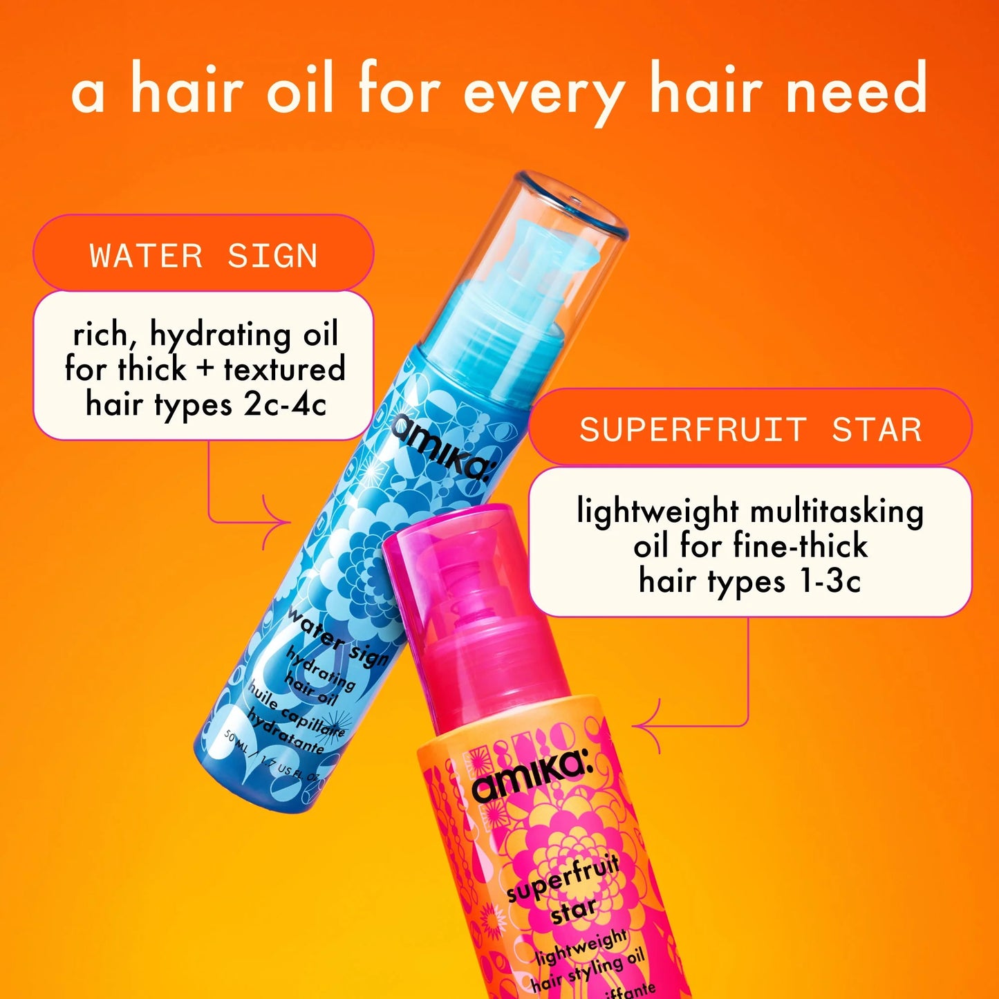 AMIKA: Superfruit Star Lightweight Hair Styling Oil