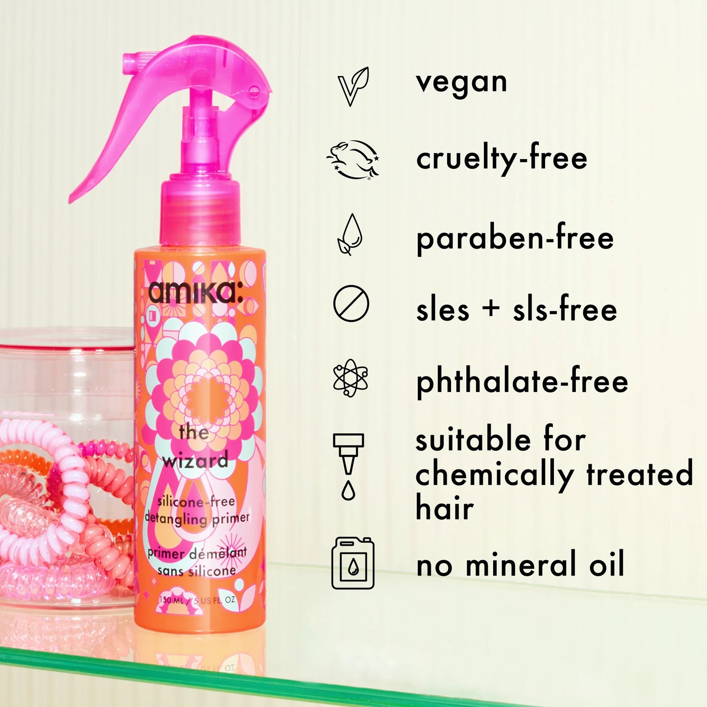AMIKA: The Wizard Silicone-Free Detangling Primer