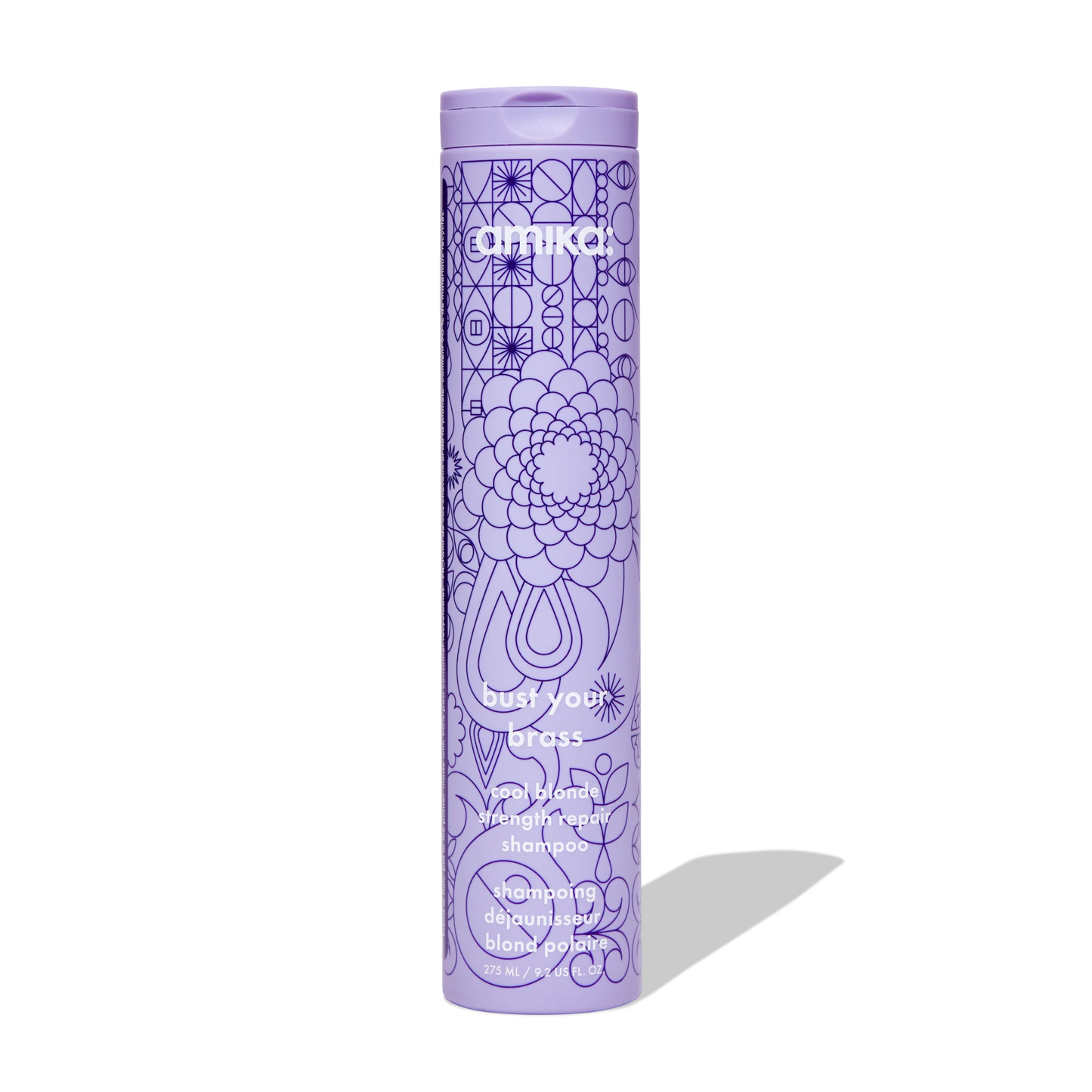 AMIKA: Bust Your Brass Cool Blonde Strength Repair Shampoo