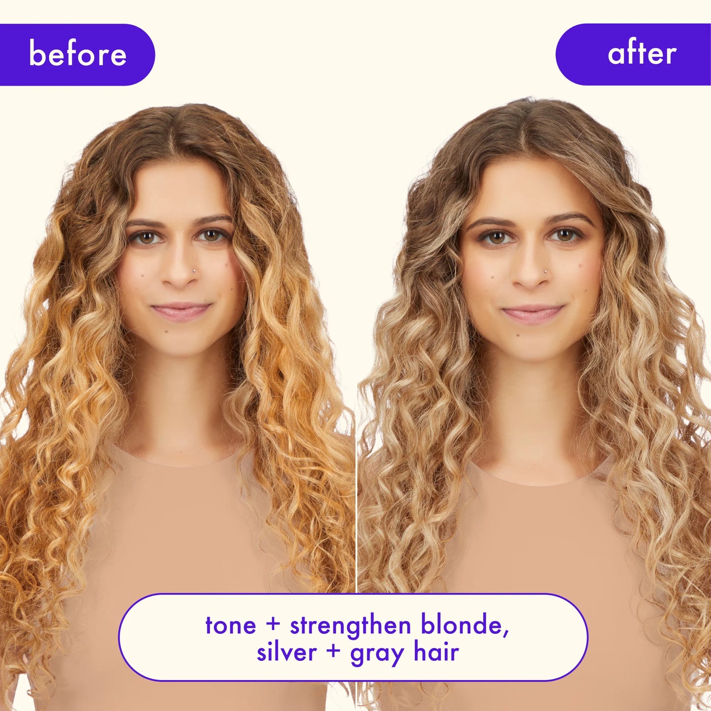 AMIKA: Bust Your Brass Cool Blonde Strength Repair Shampoo