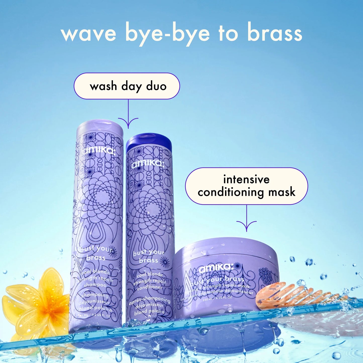 AMIKA: Bust Your Brass Mask 8 oz