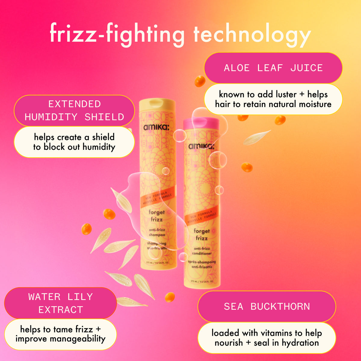 AMIKA: Forget Frizz Shampoo