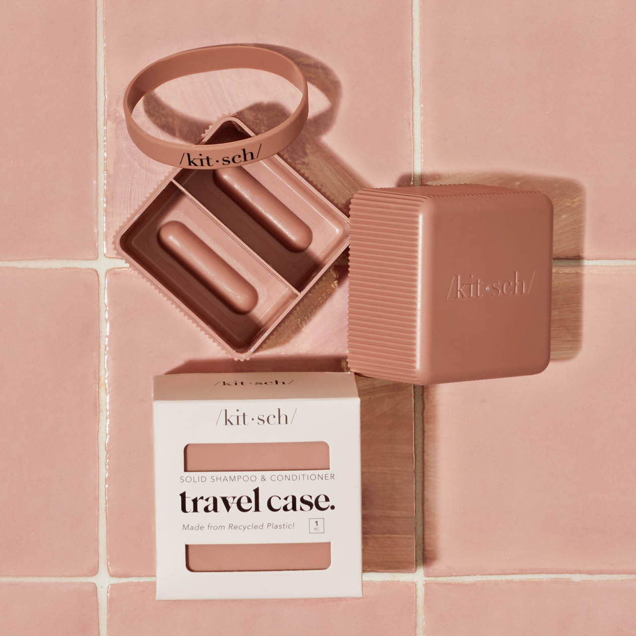 KITSCH Bottle-Free Beauty Travel Case