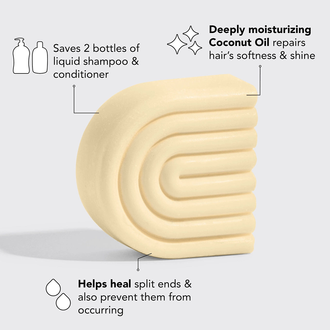 KITSCH Coconut Repair Conditioner/Mask For Dry Damaged Hair