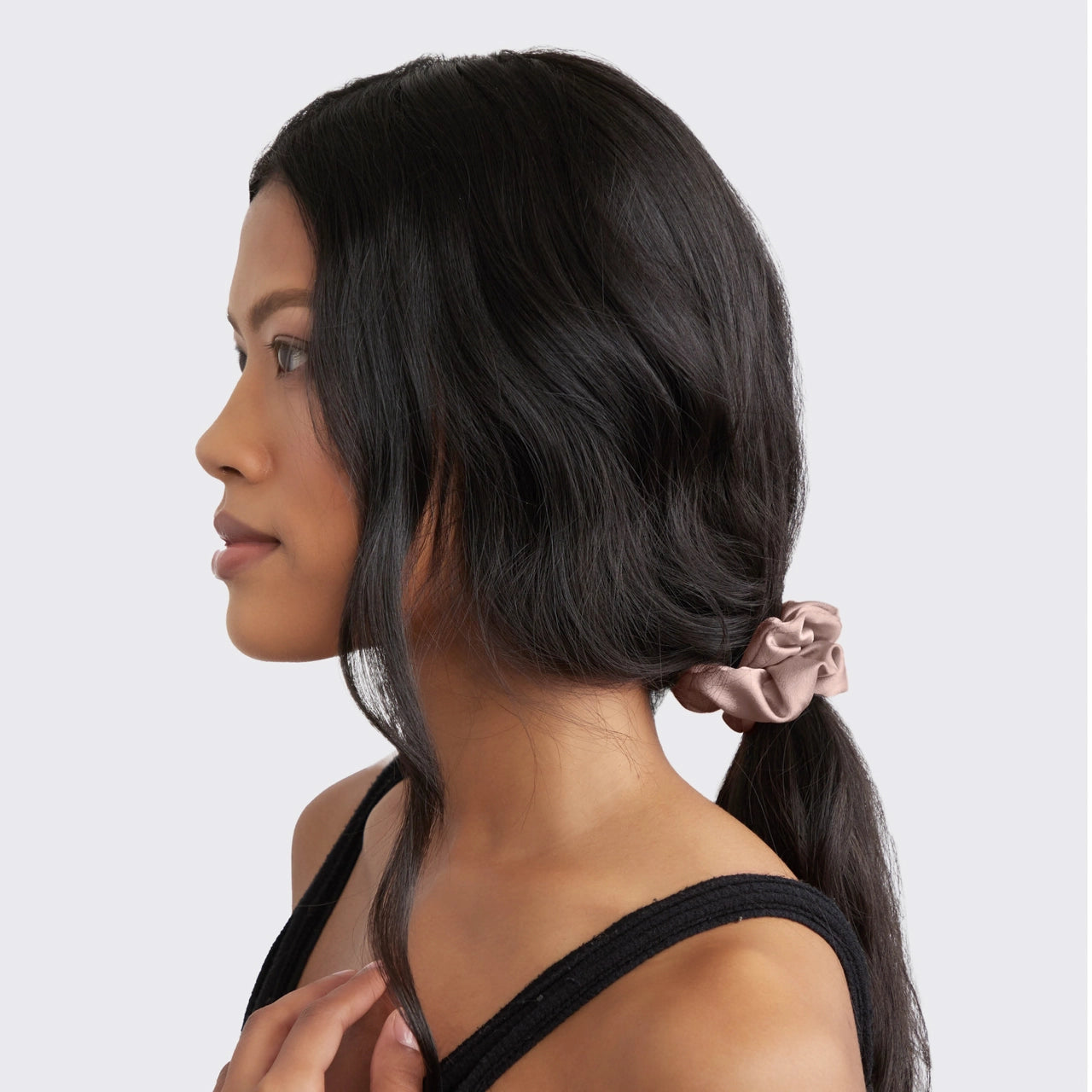 KITSCH Satin Sleep Scrunchies 5pc - Cameo