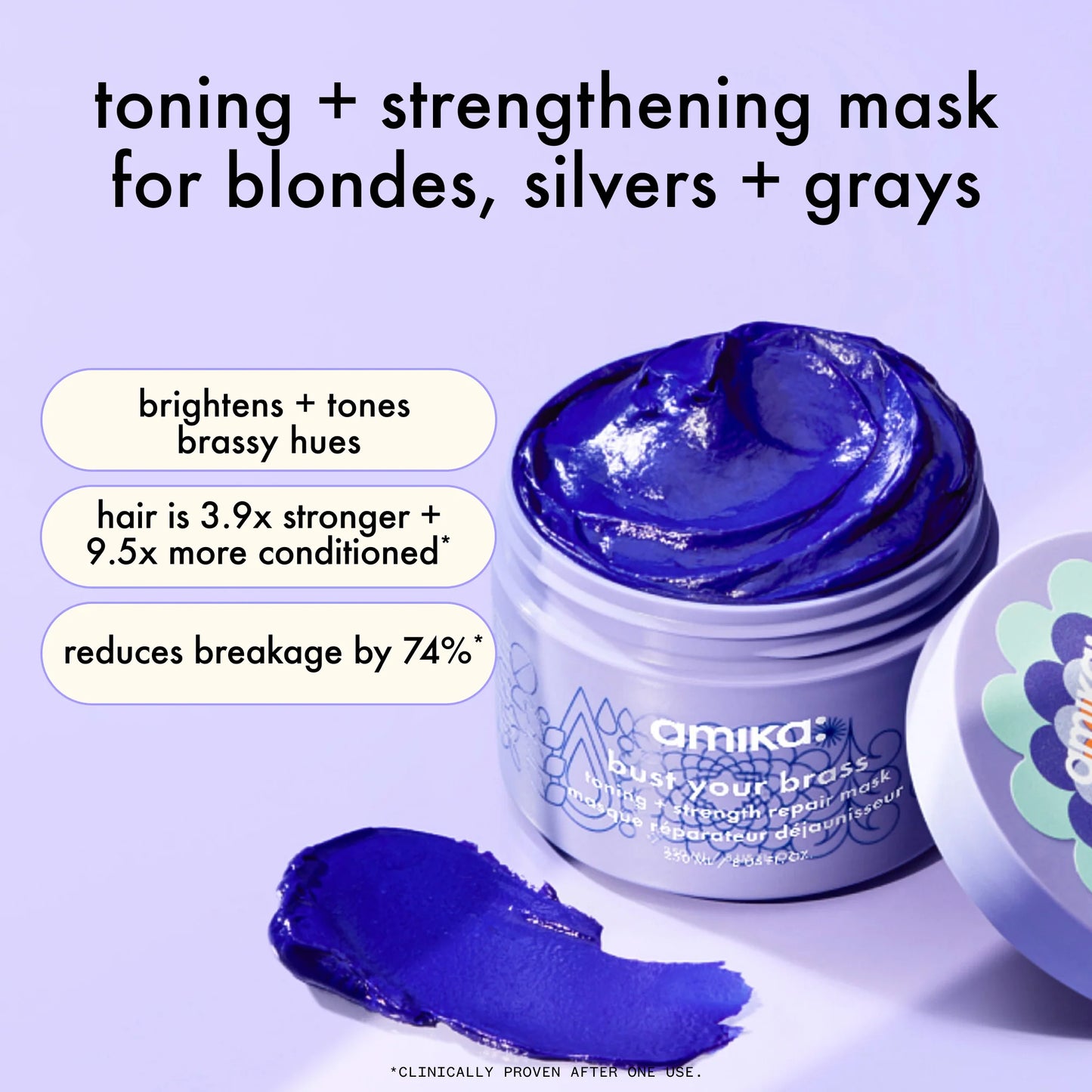 AMIKA: Bust Your Brass Mask 8 oz