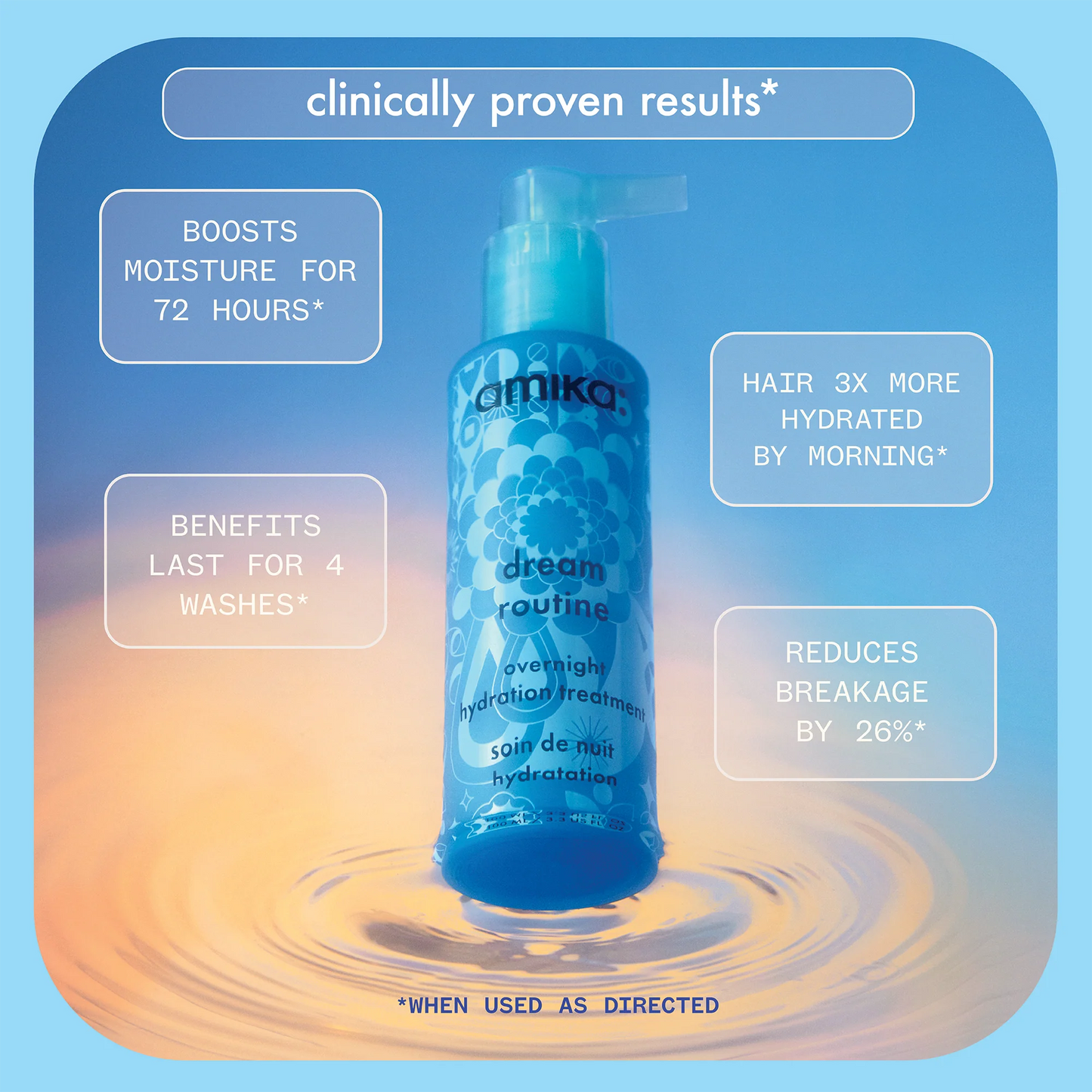 AMIKA: Dream Routine Overnight Hydrating Hair Mask