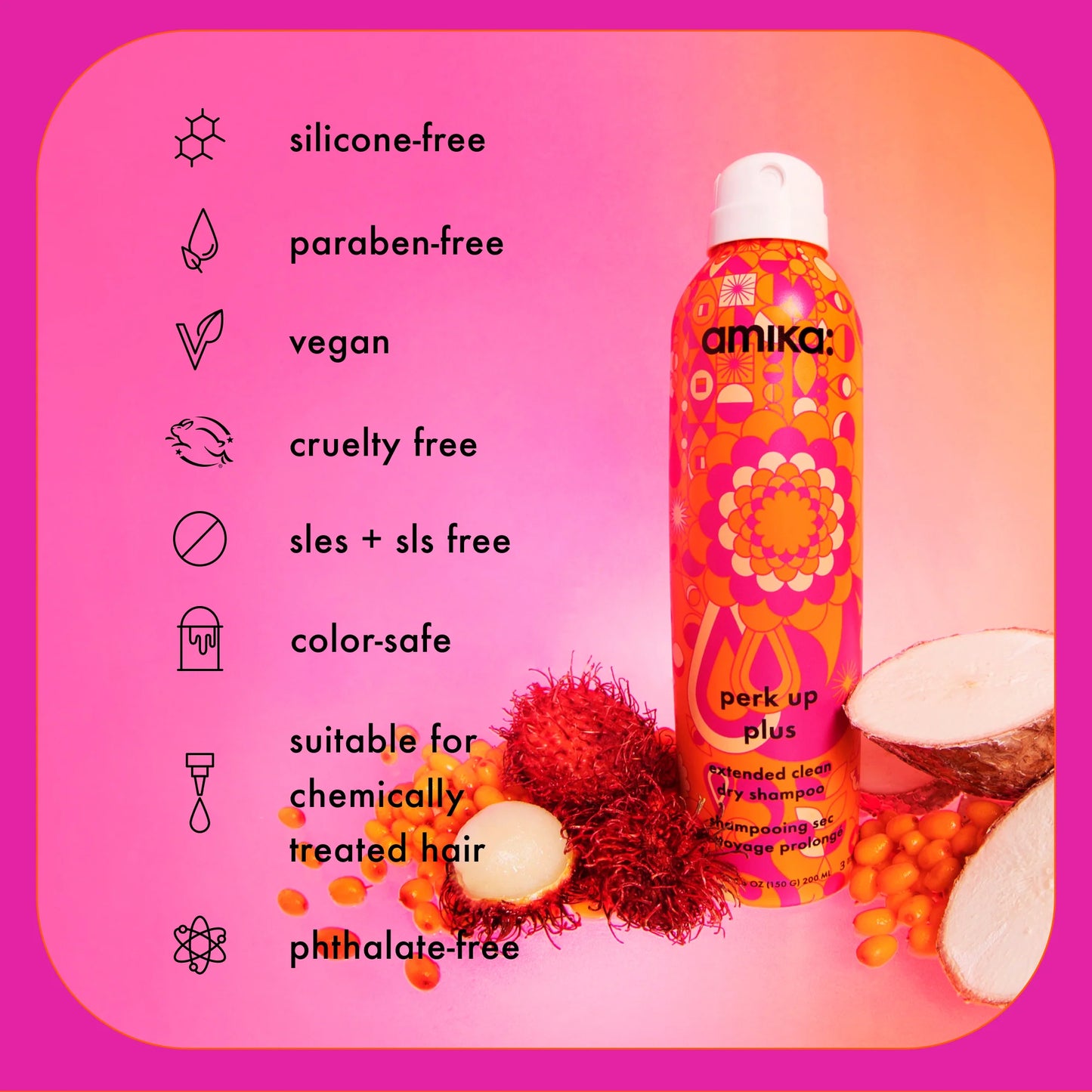 AMIKA: Perk Up Plus Extended Clean Dry Shampoo